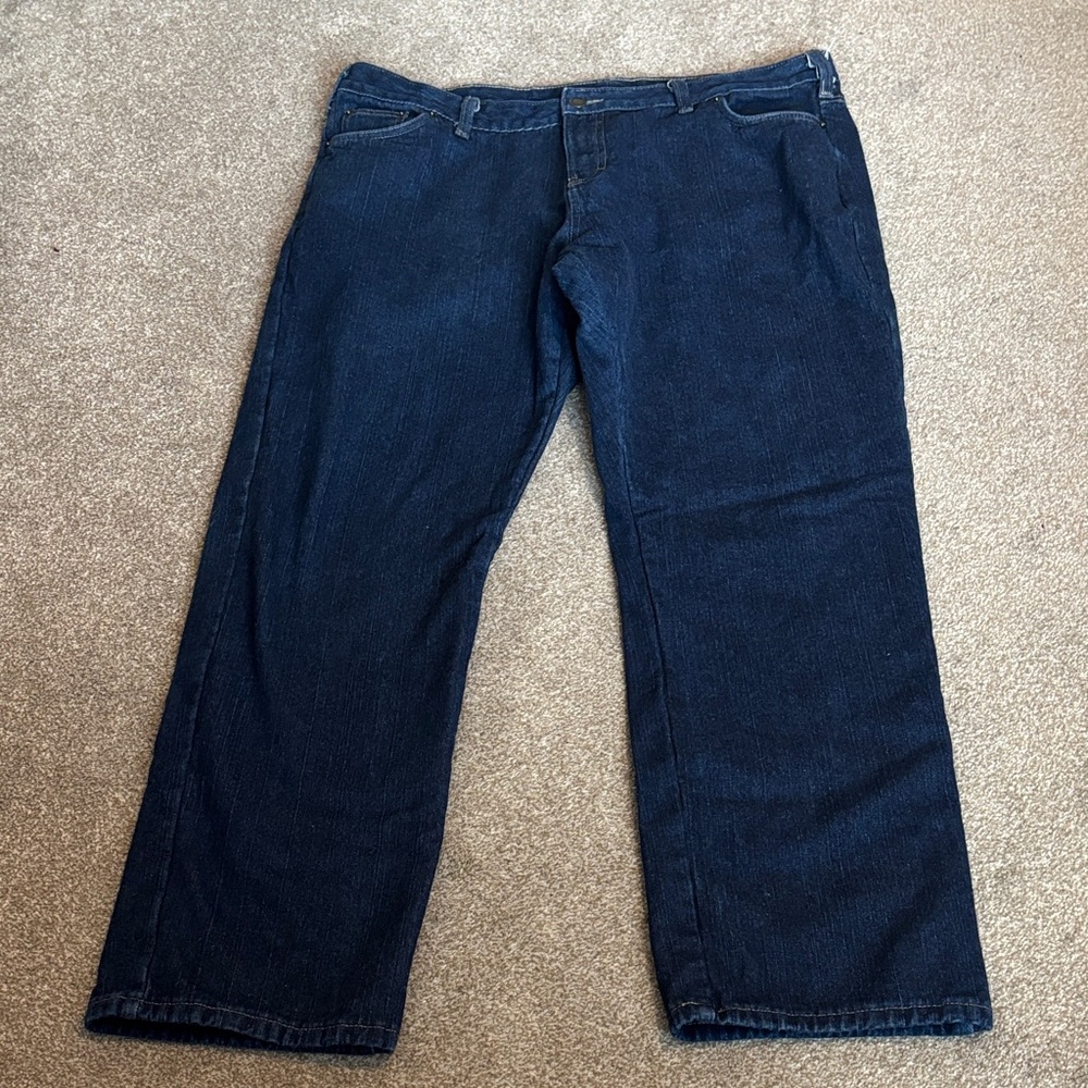 Dickies Women’s Flannel lined jeans Women’s size 18
